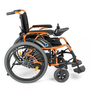 Stranski pogled električnega invalidskega vozička