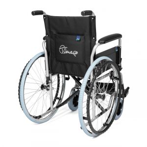 Standardni invalidski voziček pogled od zadaj